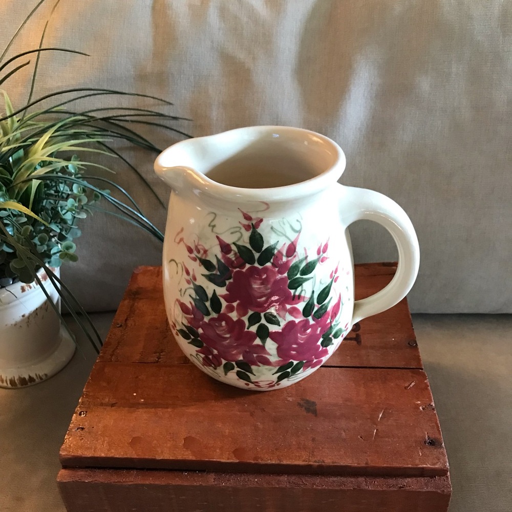 Vintage East Texas Pottery handmade pitcher
